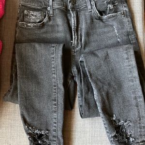 Agolde Sophie High Rise Skinny Crop Jeans